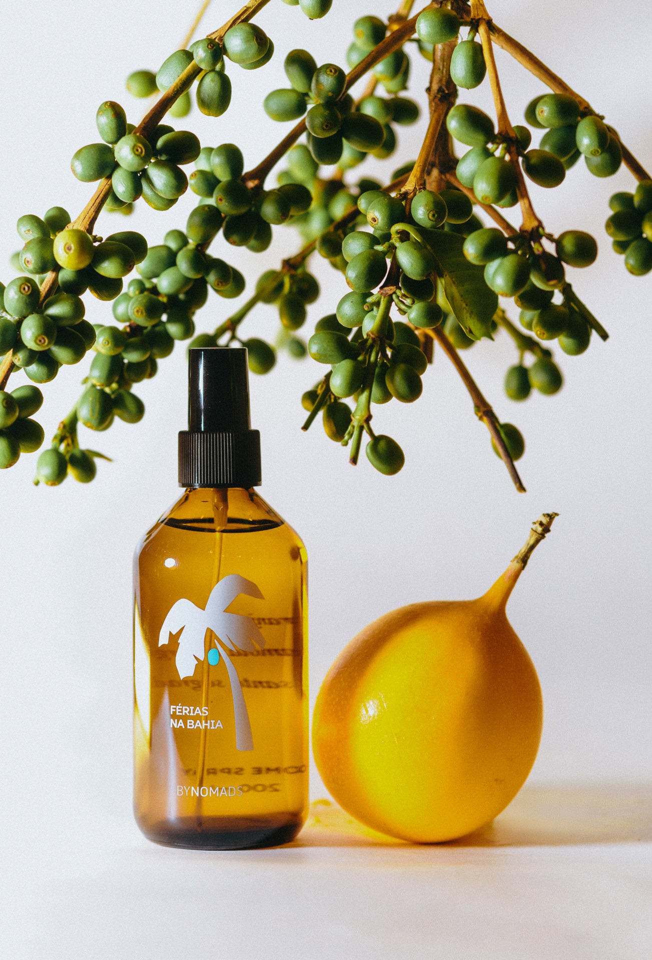 Luxury vegan home perfume BYNOMADS – Férias na Bahia – Brazilian fragrance – paraben- and phthalate-free. UAE, Saudi Arabia, Qatar, Kuwait, Bahrain.