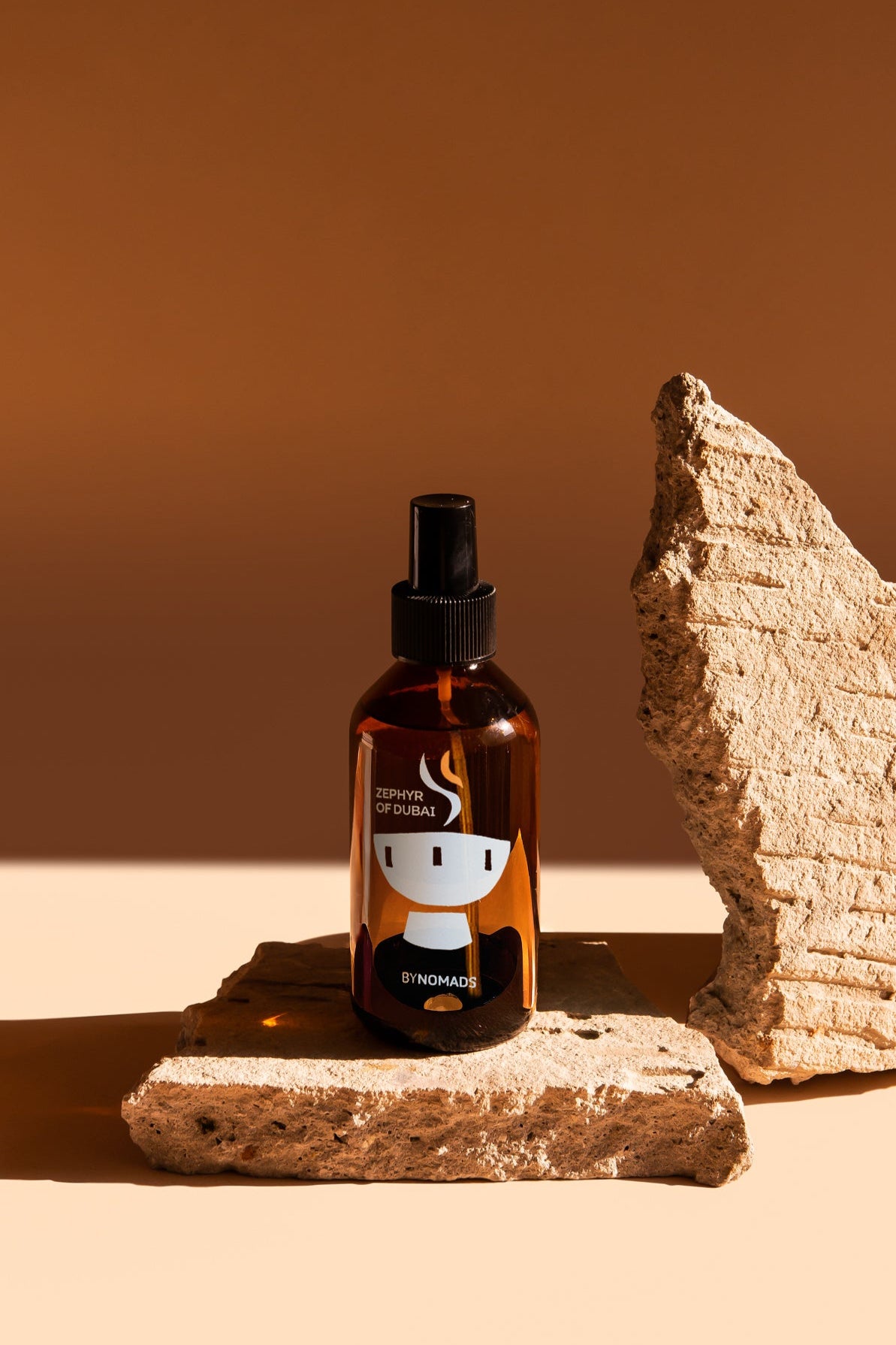 Luxury vegan home perfume BYNOMADS – Zephyr of Dubai – The Origins Collection – paraben- and phthalate-free. UAE, Saudi Arabia, Qatar, Kuwait, Bahrain.