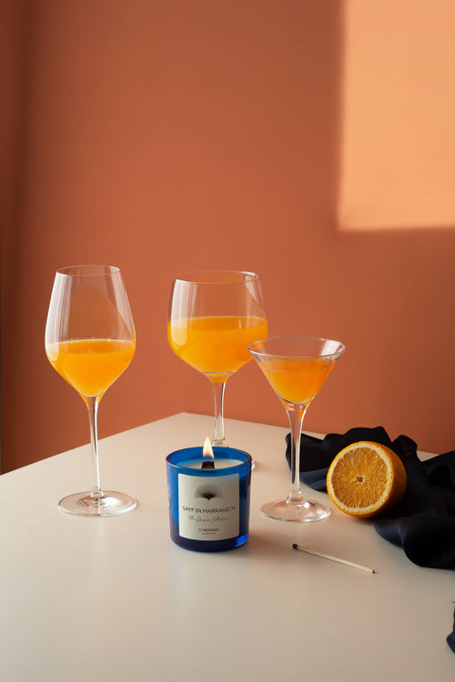 Luxury plant-based scented candles BYNOMADS – Sayf in Marrakech - The Origins Collection – sustainable wooden wick. UAE, Saudi Arabia, Qatar, Kuwait, Bahrain.