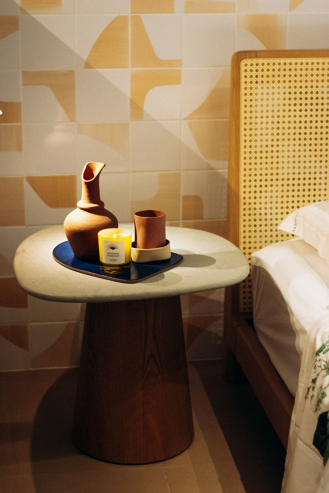 Luxury plant-based scented candles BYNOMADS – Settimana a Positano - Italy - The Origins Collection – sustainable wooden wick. UAE, Saudi Arabia, Qatar, Kuwait, Bahrain.